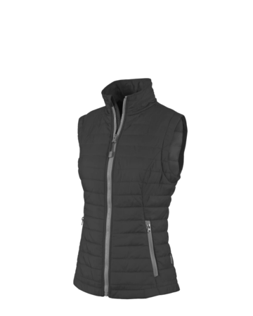 ジャケット・アウター POLER DIAMOND QUILTED VEST POLeR Weatherproof Women's Vintage Diamond Quilted Vest M Rosin at
